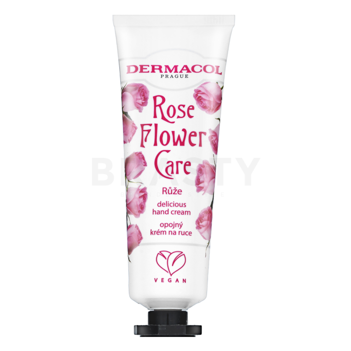 Dermacol Rose Flower Care krema za ruke Delicious Hand Cream 30 ml