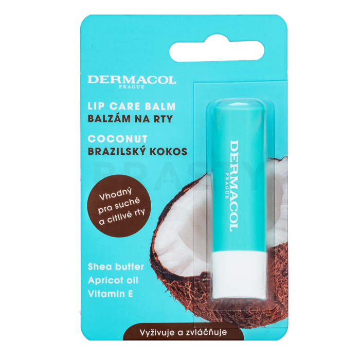 Dermacol hranjivi balzam Lip care Balm Coconut