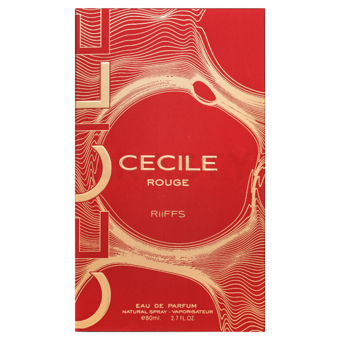 Riiffs Cecile Rouge Eau de Parfum voor vrouwen 80 ml