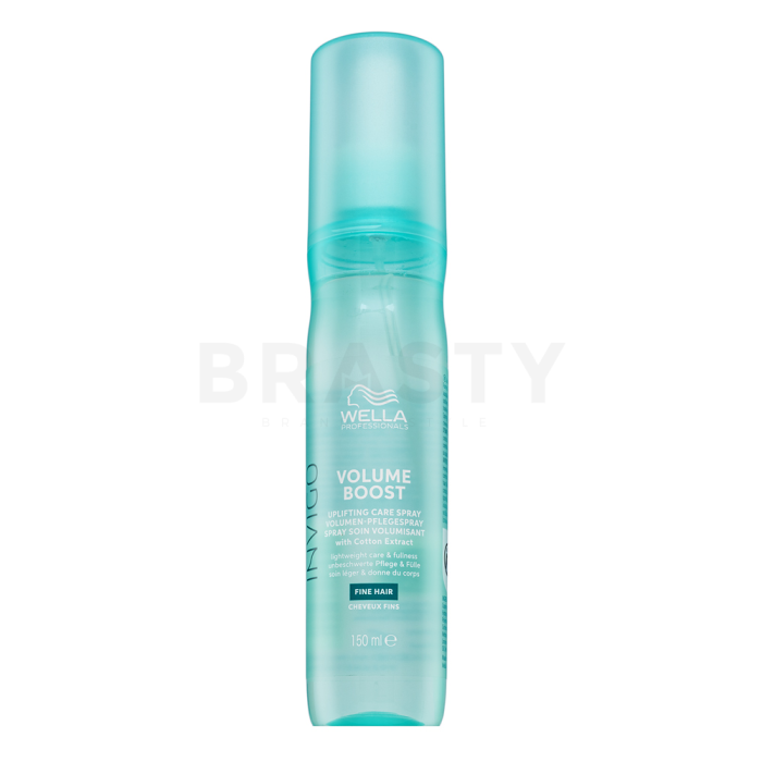 Wella Professionals Invigo Volume Boost Uplifting Care Spray with Cotton Extract njega kose bez ispiranja za tanku kosu, bez volumena 150 ml