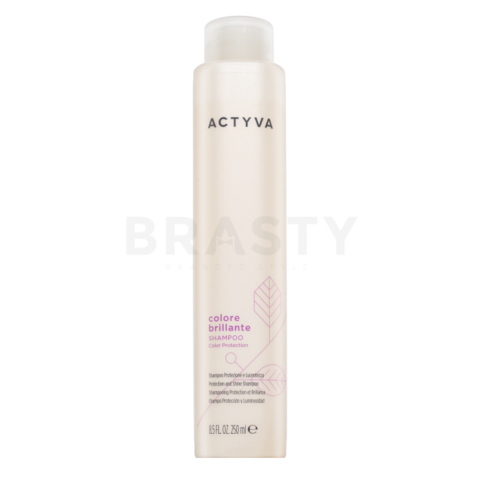 Kemon Actyva Colore Brillante Protection and Shine Shampoo ochranný šampon pro barvené vlasy 250 ml