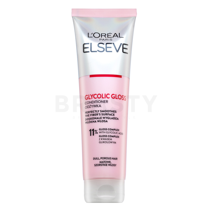 L´Oréal Paris Elseve Glycolic Gloss Conditioner vyživující kondicionér pro hebkost a lesk vlasů 150 ml