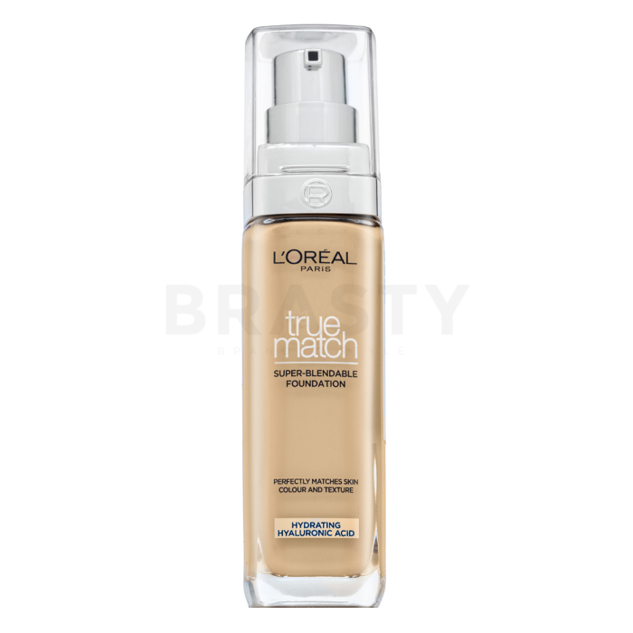 L´Oréal Paris True Match Super-Blendable Foundation tekući make-up za ujednačavanje boje i tona kože 2DW Warm Undertone/Golden Almond 30 ml