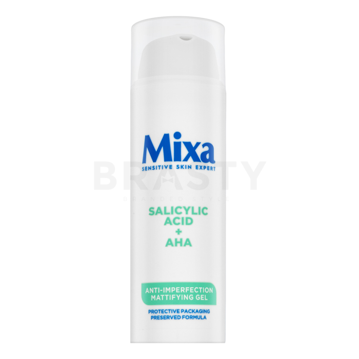 Mixa Salicylic Acid + AHA pleťový krém Anti-Imperfection Mattifying Gel 50 ml