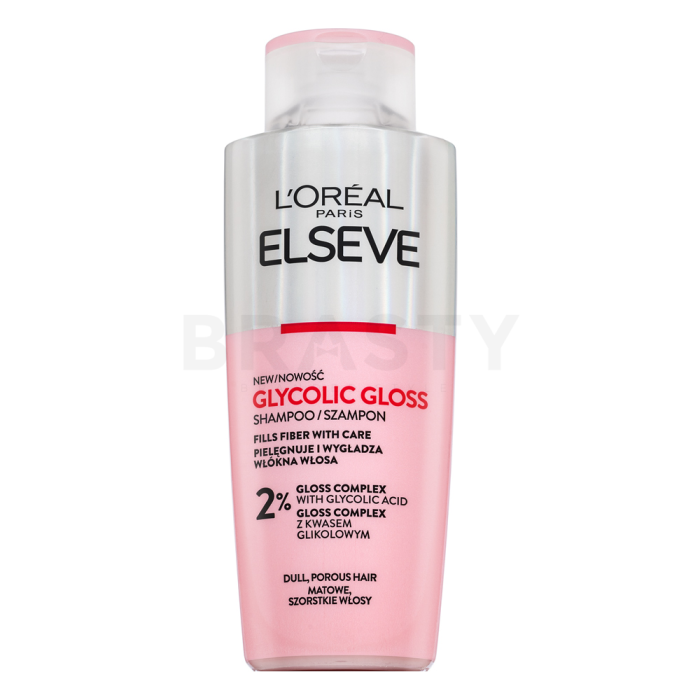 L´Oréal Paris Elseve Glycolic Gloss Shampoo Voedende Shampoo voor zacht en glanzend haar 200 ml