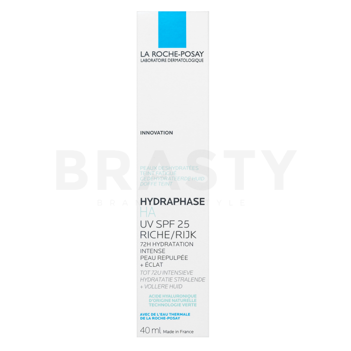 La Roche-Posay Hydraphase HA Tápláló krém UV SPF25 Rich 40 ml