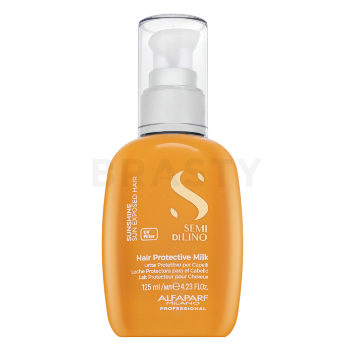 Alfaparf Milano Semi Di Lino Sunshine Hair Protective Milk ochranné mléko pro vlasy namáhané sluncem 125 ml
