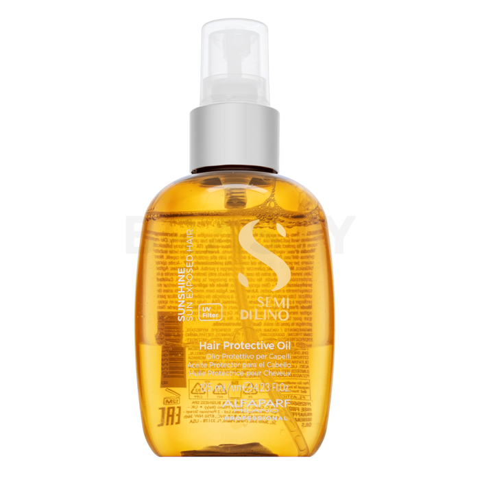 Alfaparf Milano Semi Di Lino Sunshine Hair Protective Oil ochranný olej pro vlasy namáhané sluncem 125 ml