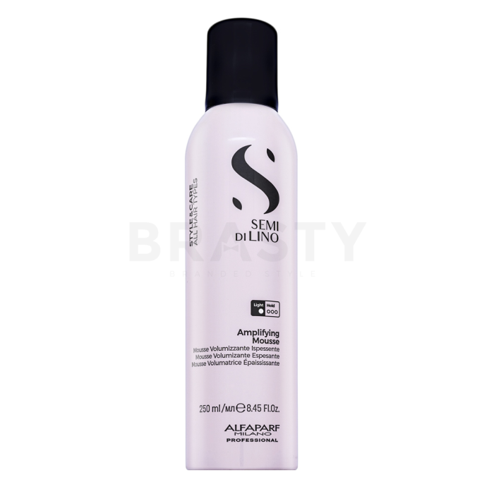 Alfaparf Milano Semi Di Lino Style & Care Amplifying Mousse pěnové tužidlo pro objem vlasů 250 ml