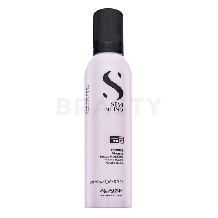 Alfaparf Milano Semi Di Lino Style & Care Flexible Mousse pianka do włosów bez objętości 250 ml