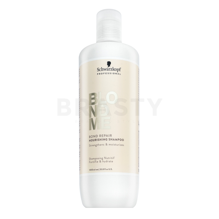 Schwarzkopf Professional BlondMe Bond Repair Nourishing Shampoo vyživující šampon pro blond vlasy 1000 ml
