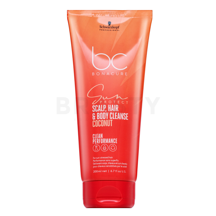 Schwarzkopf Professional BC Bonacure Sun Protect Scalp, Hair & Body Cleanse šampon a sprchový gel 2v1 200 ml