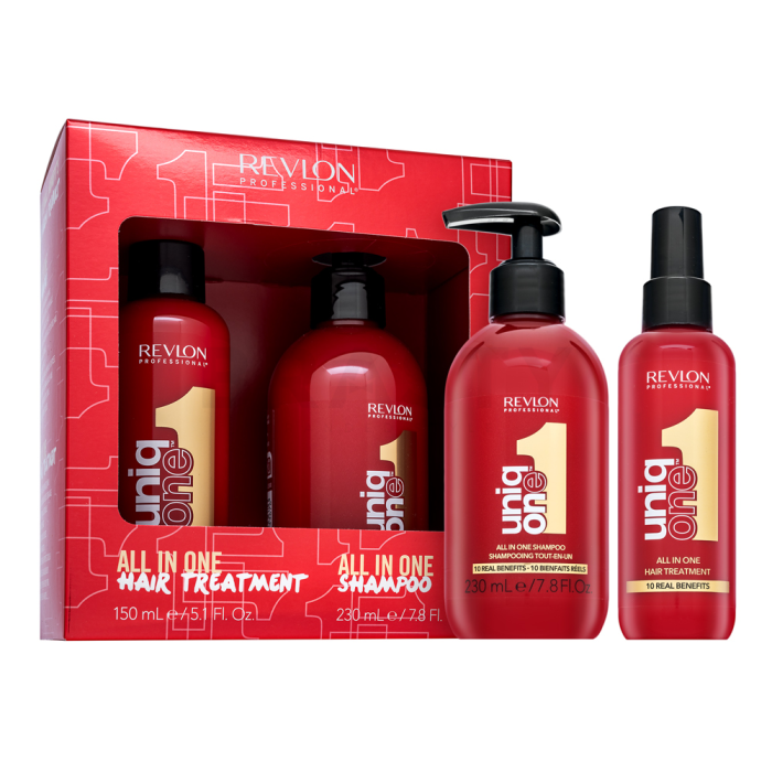 Revlon Professional Uniq One All in One Treatment & Shampoo kit voor zacht en glanzend haar 150 ml + 230 ml