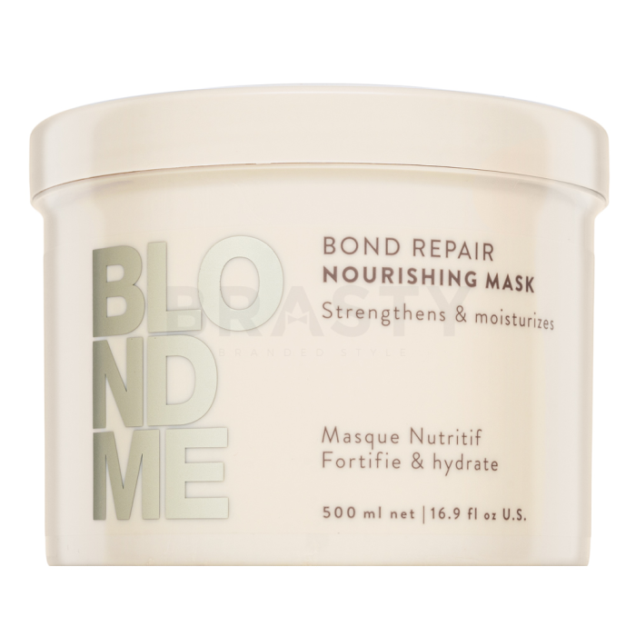 Schwarzkopf Professional BlondMe Bond Repair Nourishing Mask vyživující maska pro blond vlasy 500 ml