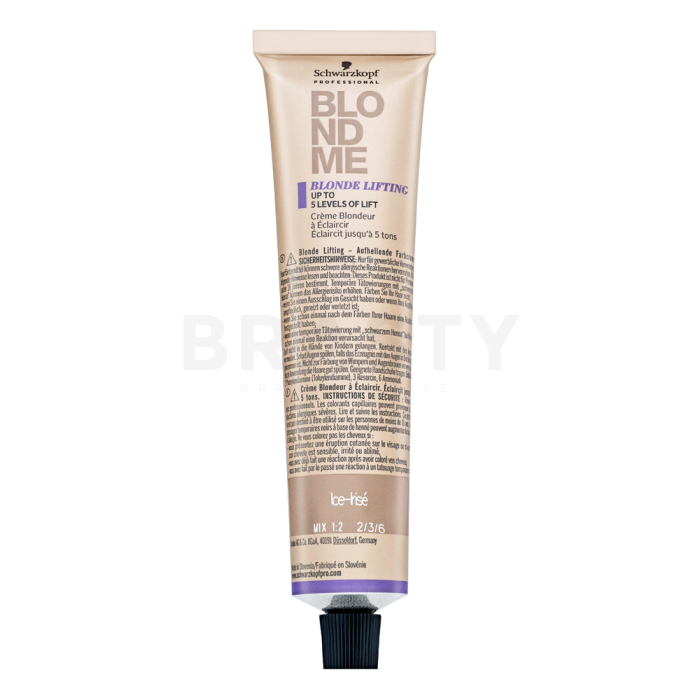 Schwarzkopf Professional BlondMe Blonde Lifting kleurende crème voor licht haar Ice-Irise 60 ml