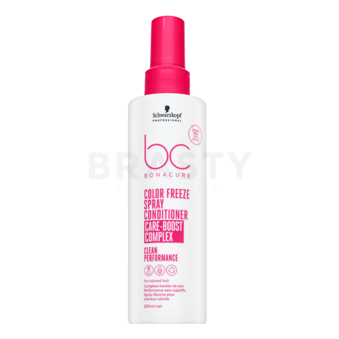 Schwarzkopf Professional BC Bonacure Color Freeze Spray Conditioner Care-Boost Complex bezoplachový kondicionér pro barvené vlasy 200 ml