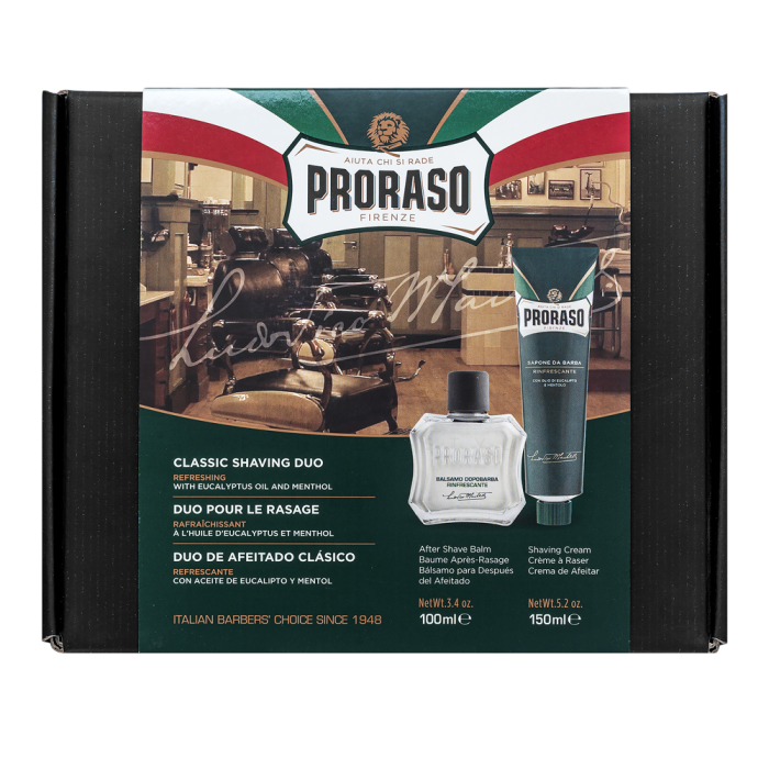 Proraso Refreshing nastavite Classic Shaving Duo I. 100 ml + 150 ml