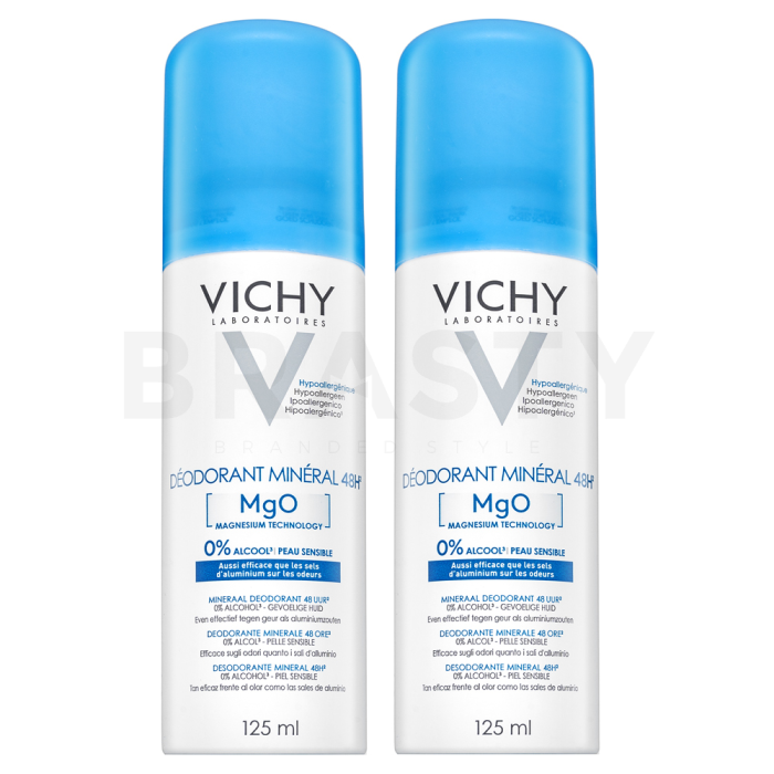 Vichy deodorant 48H Mineral Deodorant 2 x 125 ml