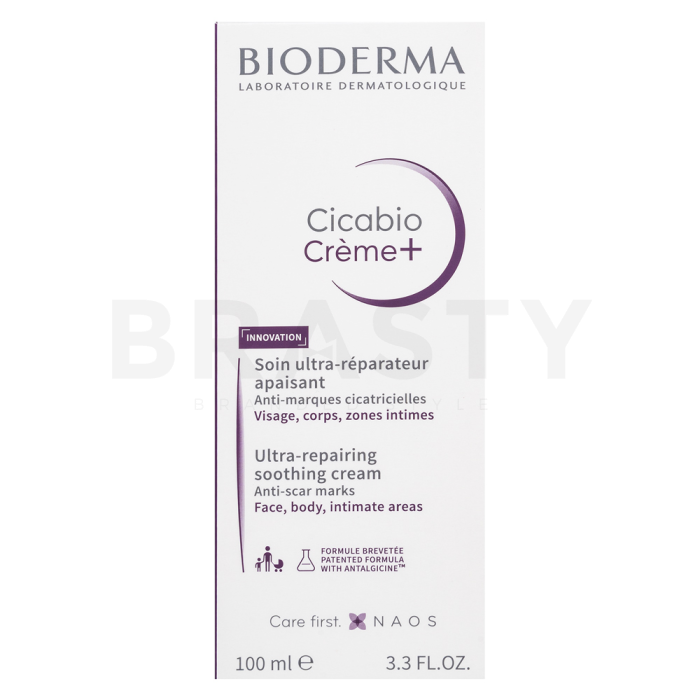 Bioderma Cicabio Cream+ cremă regeneratoare Ultra-Repairing Soothing Cream 100 ml