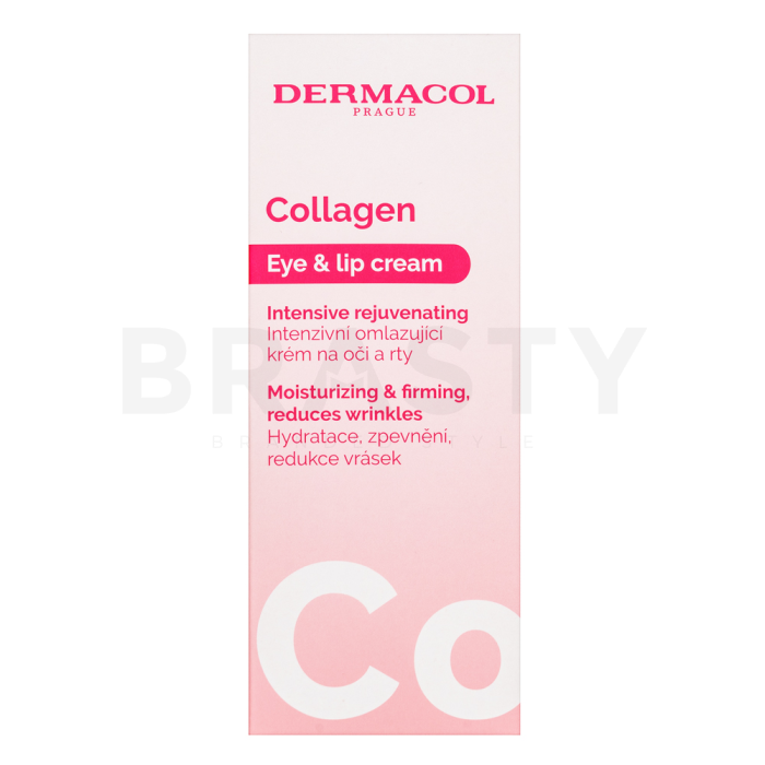 Dermacol Collagen Füllungscreme Eye & Lip Intensive Rejuvenating Cream 15 ml