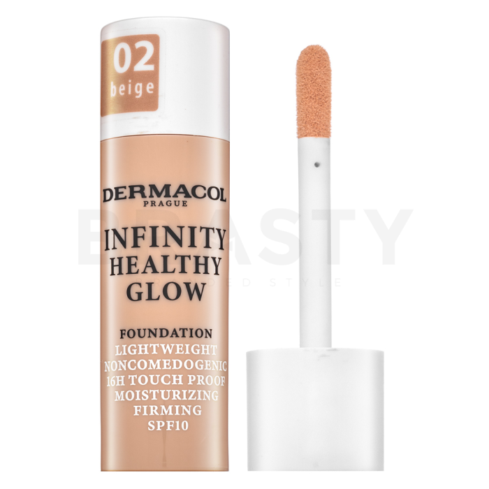 Dermacol Infinity Healthy Glow Foundation make-up az élénk bőrért 02 Beige 20 g