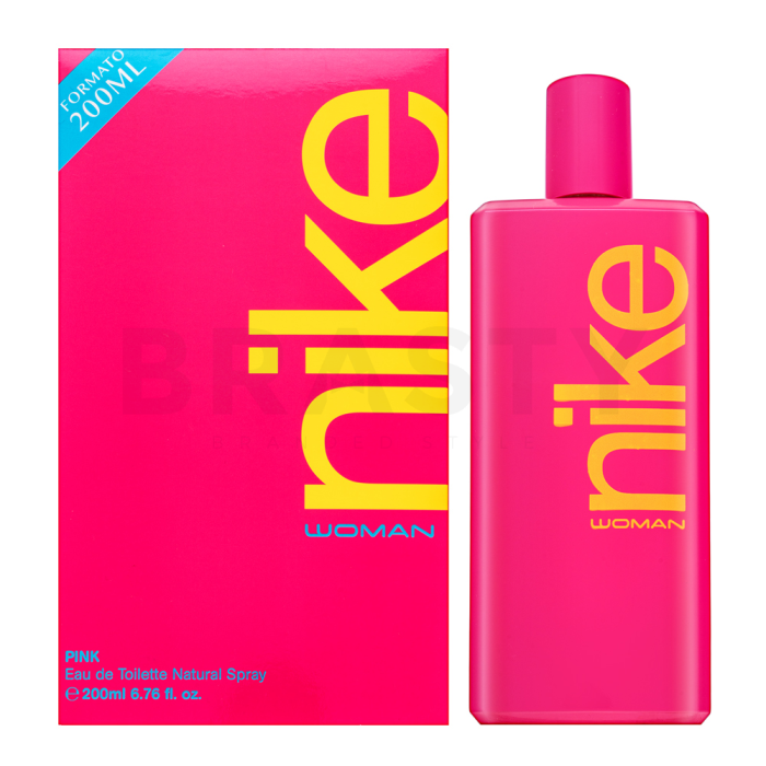 Nike Pink Woman Eau de Toilette für Damen Extra Offer 2 200 ml
