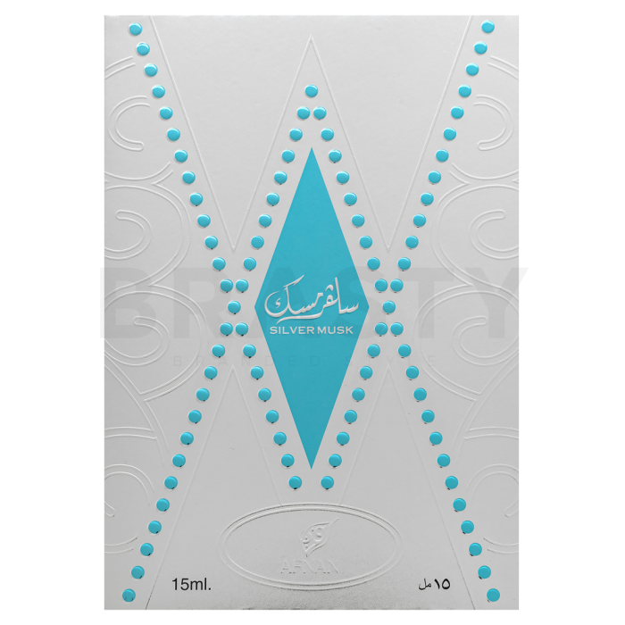 Afnan Silver Musk Parfémovaný olej unisex Extra Offer 4 15 ml