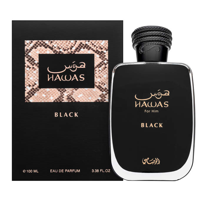 Rasasi Hawas Black parfémovaná voda pre mužov Extra Offer 4 100 ml
