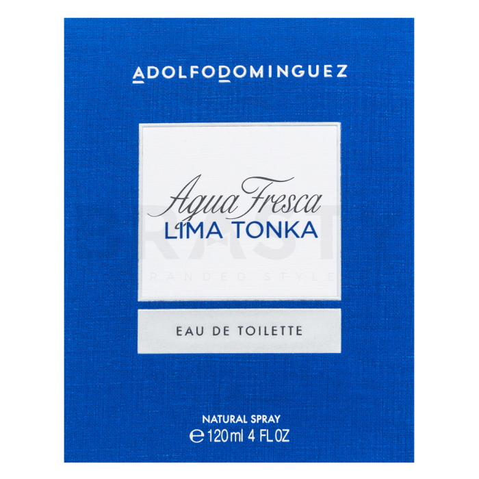 Adolfo Dominguez Agua Fresca Lima Tonka Eau de Toilette da uomo Extra Offer 4 120 ml