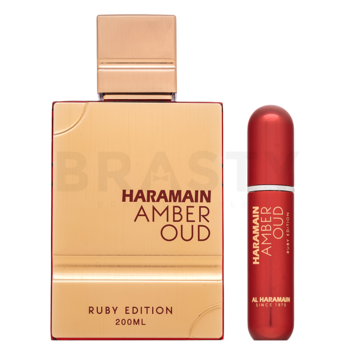 Al Haramain Amber Oud Ruby Edition Eau de Parfum unisex Extra Offer 4 200 ml
