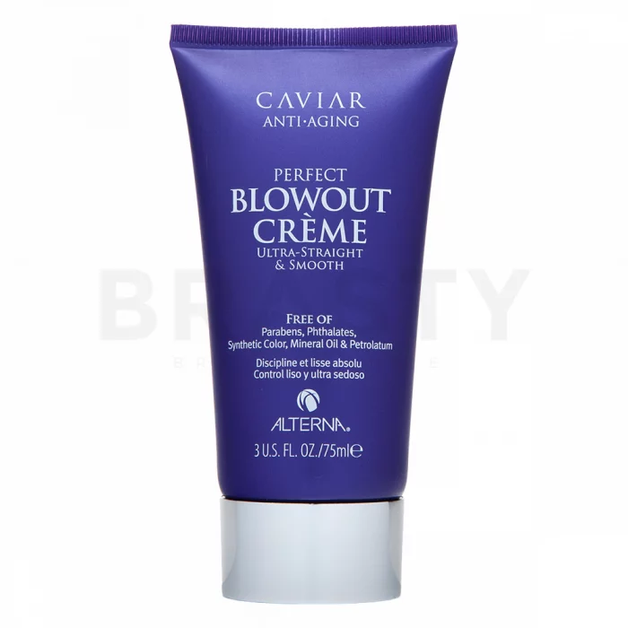 Alterna Caviar Styling Anti-Aging Perfect Blowout Creme Stylingcreme für Wärmestyling der Haare 75 ml
