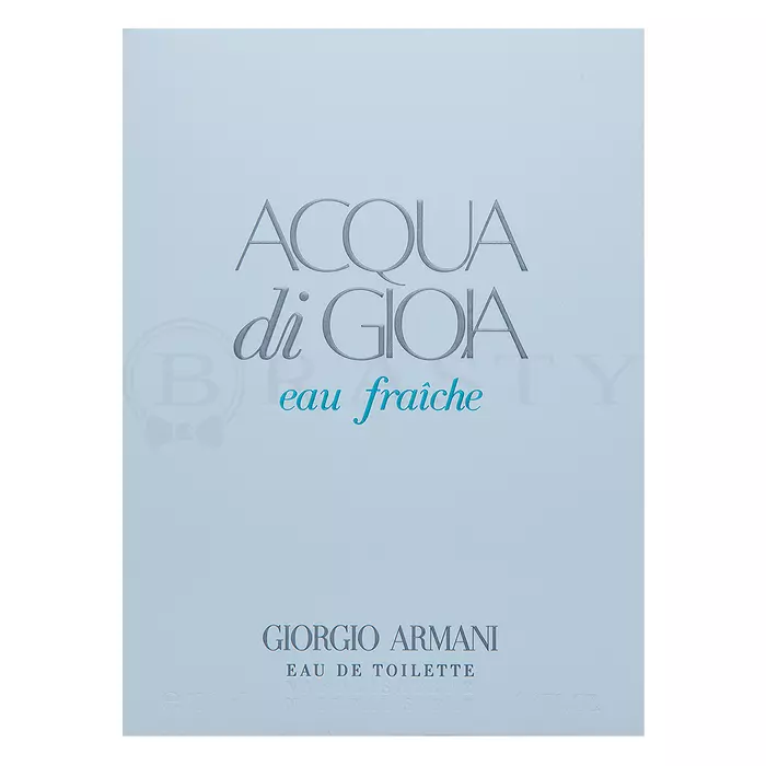 Armani (Giorgio Armani) Acqua di Gioia Eau Fraiche toaletní voda pro ženy 100 ml