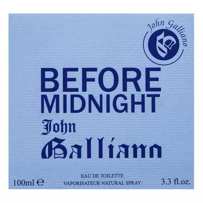 John Galliano Before Midnight Eau de Toilette for men 100 ml