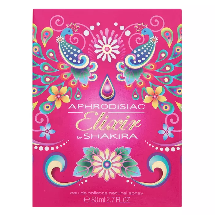 Shakira Aphrodisiac Elixir Eau de Toilette for women 80 ml