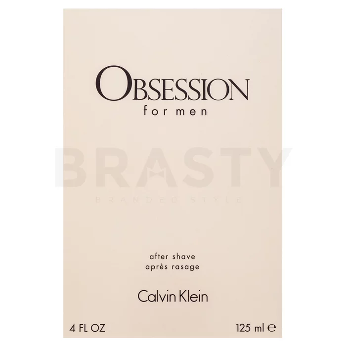 Calvin Klein Obsession for Men voda po holení pro muže 125 ml