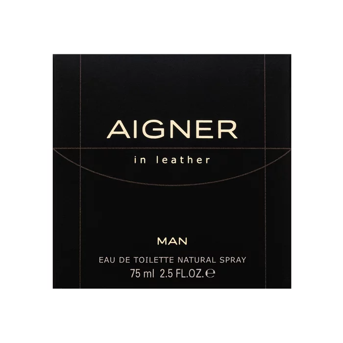 Aigner In Leather Man toaletní voda pro muže 75 ml