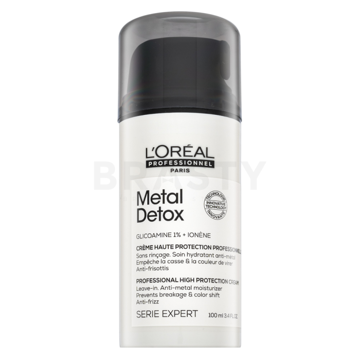 L´Oréal Professionnel Série Expert Metal Detox Professional High Protection Cream ochranný krém pro lesk vlasů 100 ml
