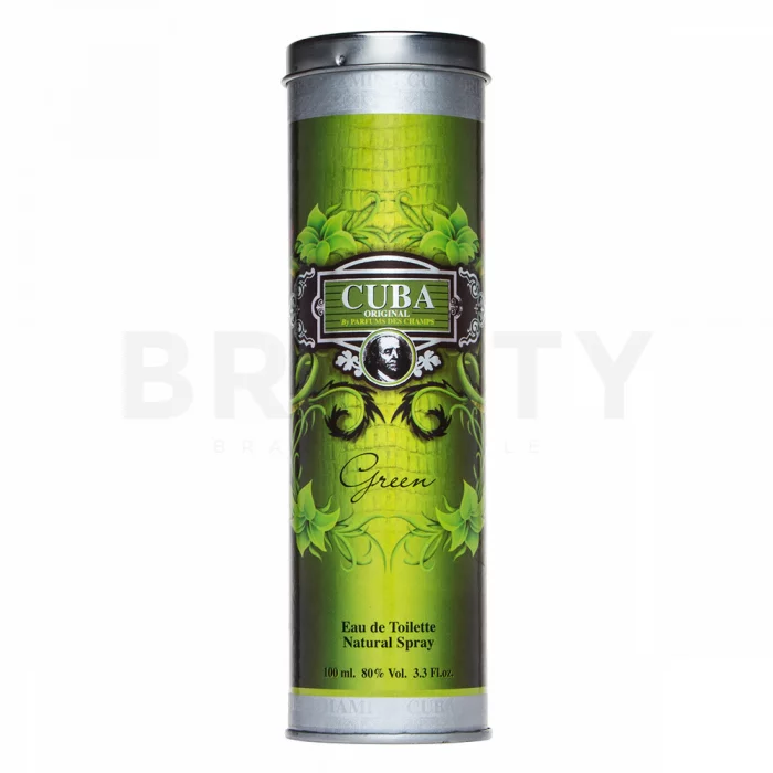 Cuba Green toaletní voda pro muže 100 ml