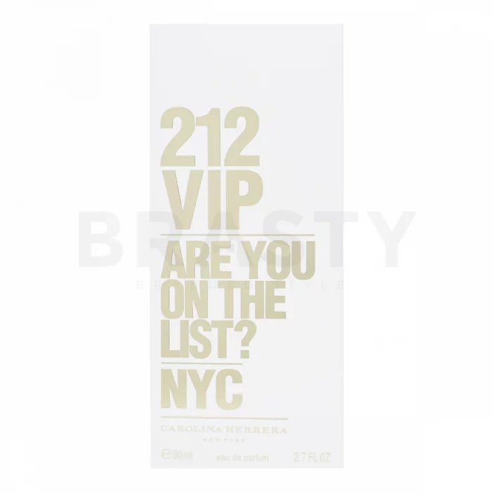 Carolina Herrera 212 VIP parfémovaná voda pre ženy 80 ml