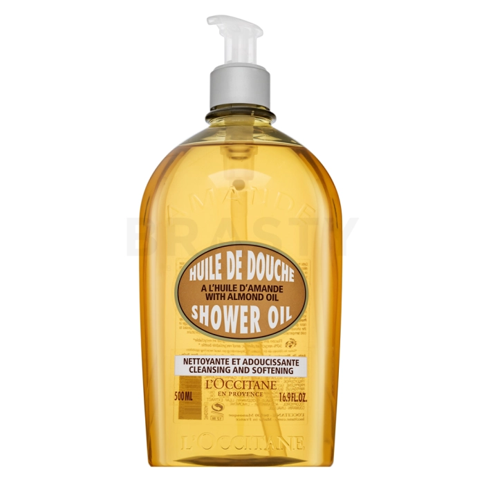 L'Occitane Amande Cleansing & Soothing Shower Oil sprchový olej pro ženy s hydratačním účinkem 500 ml
