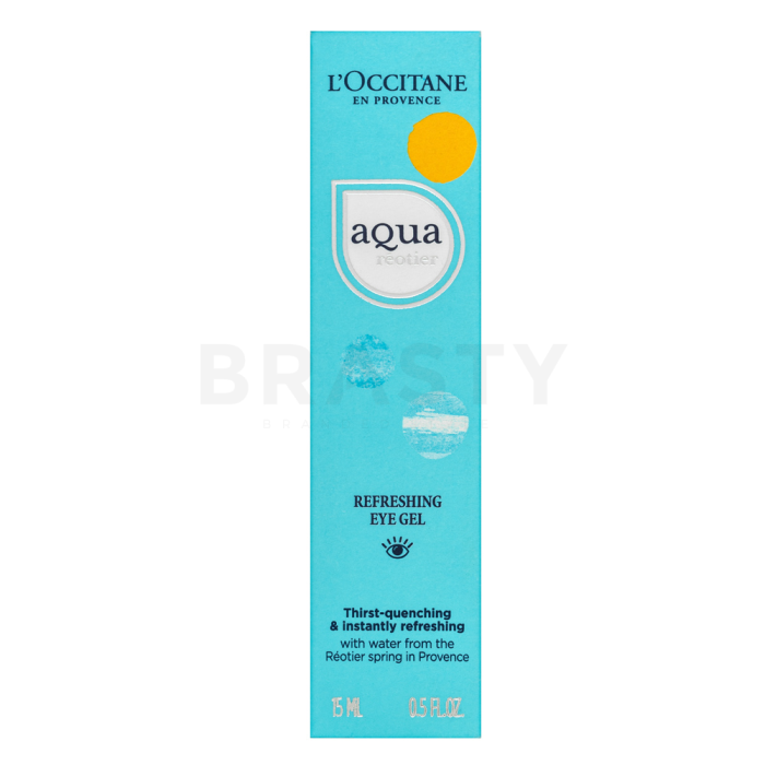 L'Occitane Aqua Réotier osvěžující oční gel Refreshing Eye Gel 15 ml