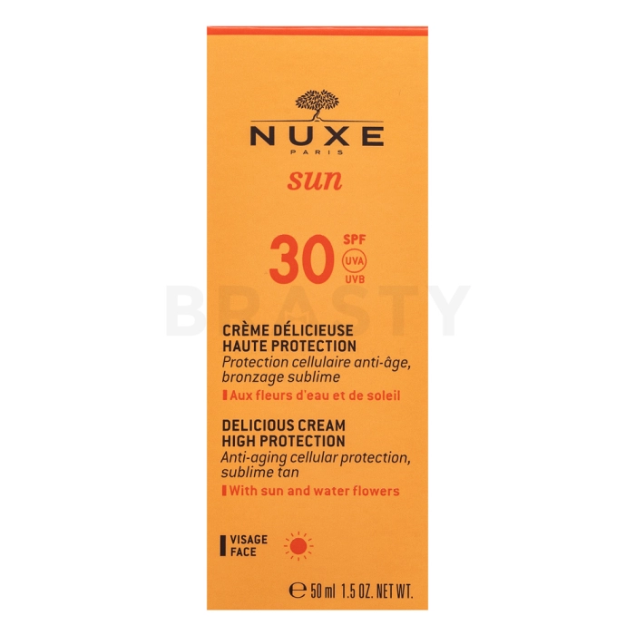 Nuxe Sun krém na opalování Delicious Face Cream High Protection SPF30 50 ml