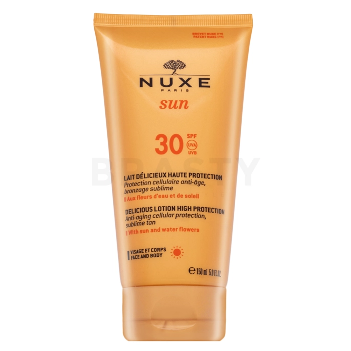 Nuxe Sun Lait Délicieux Haute Protection SPF30 mléko na opalování 150 ml