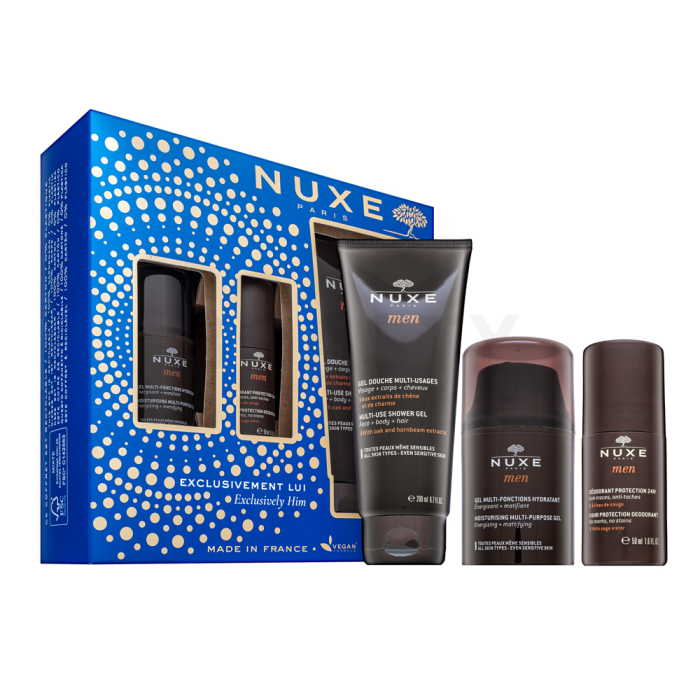 Nuxe Exclusively Him dárková sada Set 200 ml + 50 ml + 50 ml