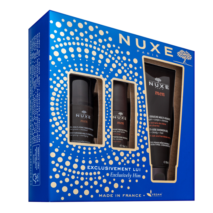 Nuxe Exclusively Him dárková sada Set 200 ml + 50 ml + 50 ml