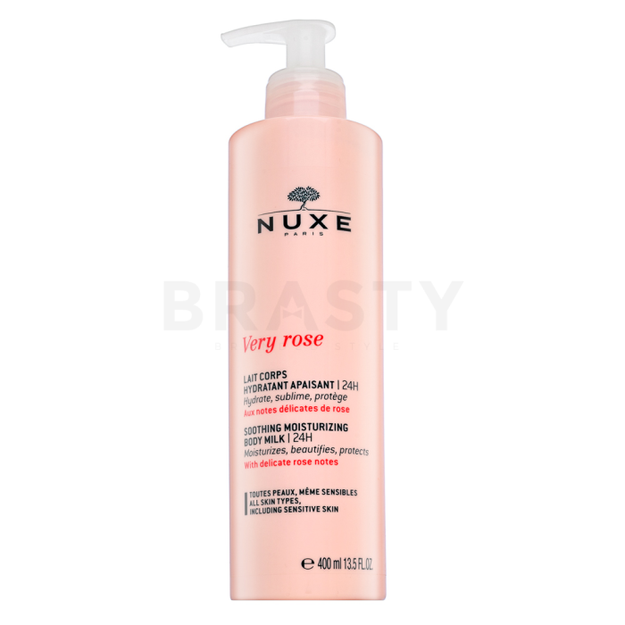 Nuxe Very Rose hydratační tělové mléko Soothing Moisturising Body Milk 400 ml