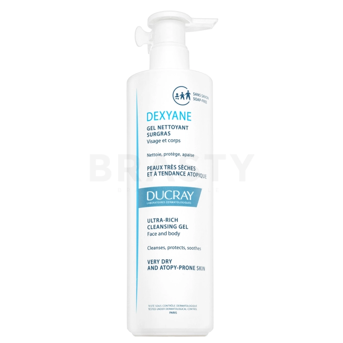 Ducray Dexyane čistící gel Ultra-Rich Cleansing Gel 400 ml