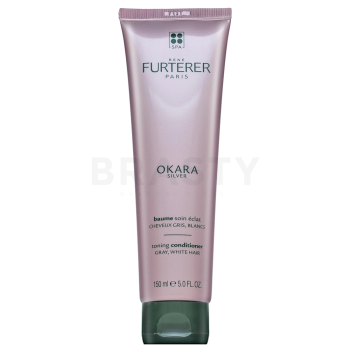 Rene Furterer Okara Silver Toning Conditioner toning conditioner for platinum blonde and gray hair 150 ml