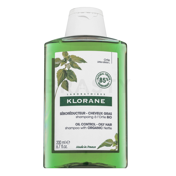 Klorane Oil Control Shampoo šampon pro rychle se mastící vlasy 200 ml