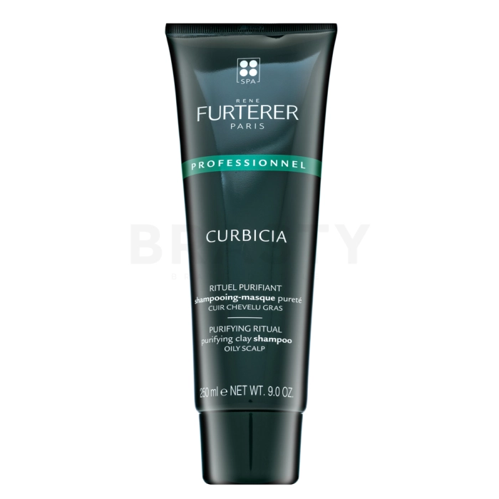 Rene Furterer Curbicia Purifying Ritual Purifying Clay Shampoo čistiaci šampón pre mastnú pokožku hlavy 250 ml